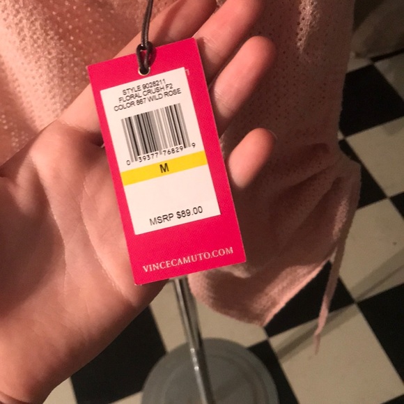 Vince Camuto woven light sweater - Picture 3 of 5